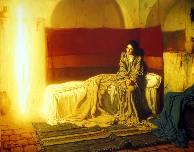 The Annunciation by Henry Ossawa Tanner, 1897