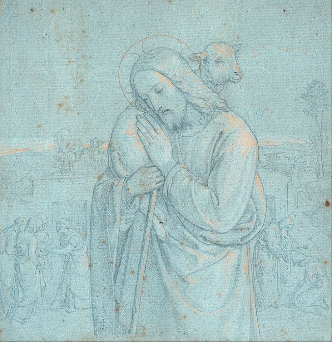 "The Good Shepherd" by Joseph Ritter von Führich, c. 1840